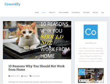 Tablet Screenshot of blog.coworkify.com